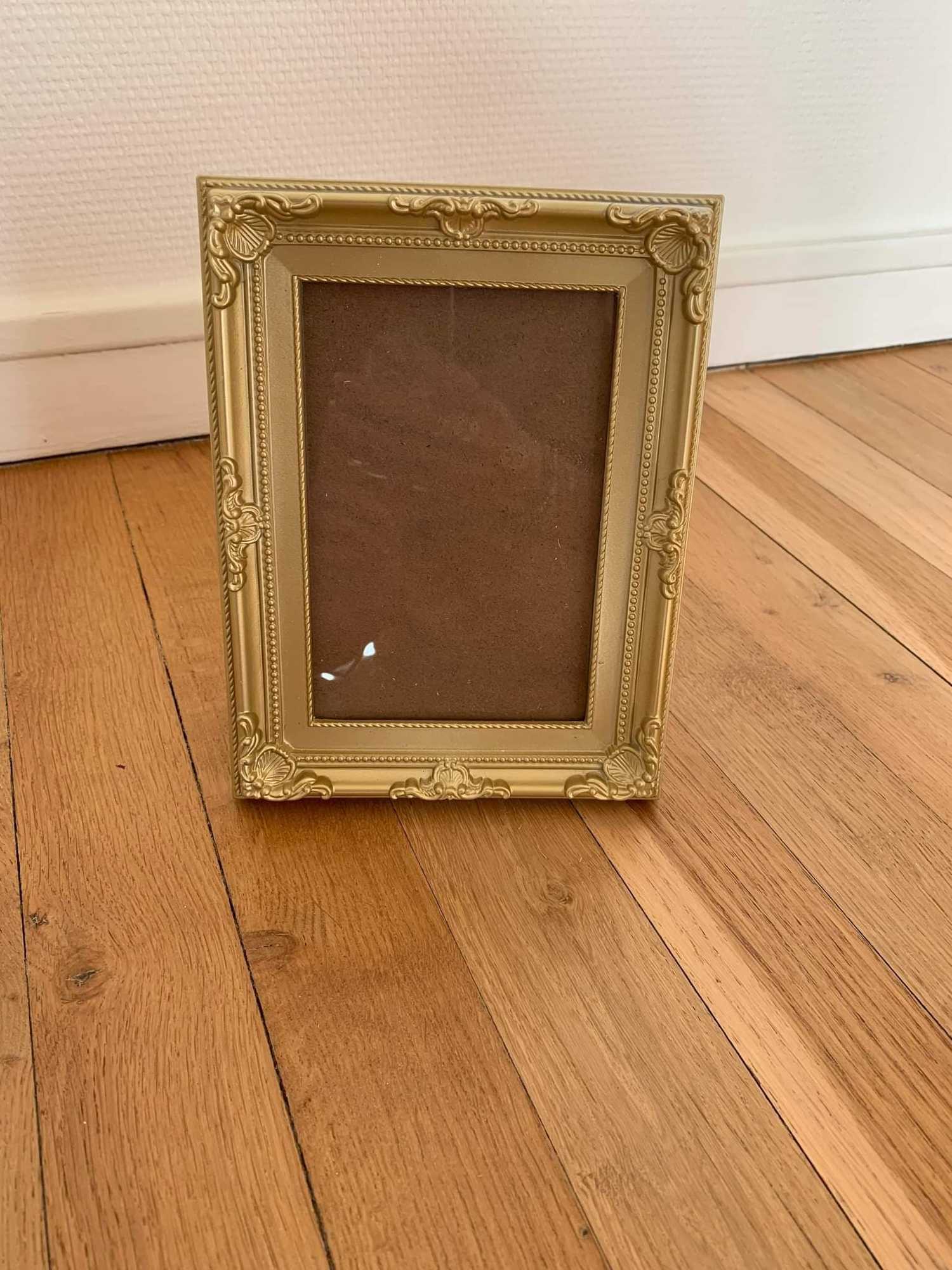 Miroir rectangulaire gold à Dijon 