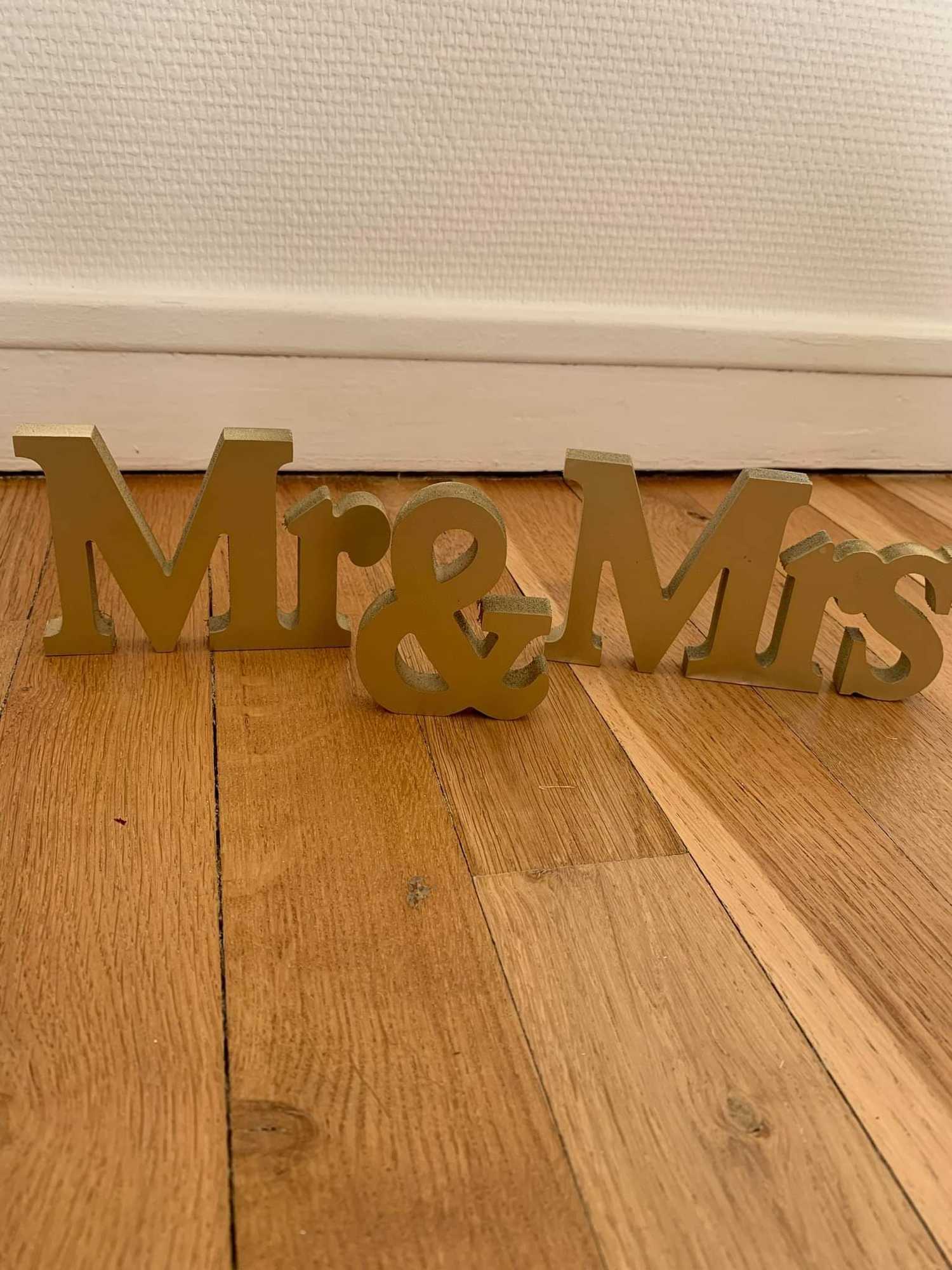 Mr & Mrs gold à Reims