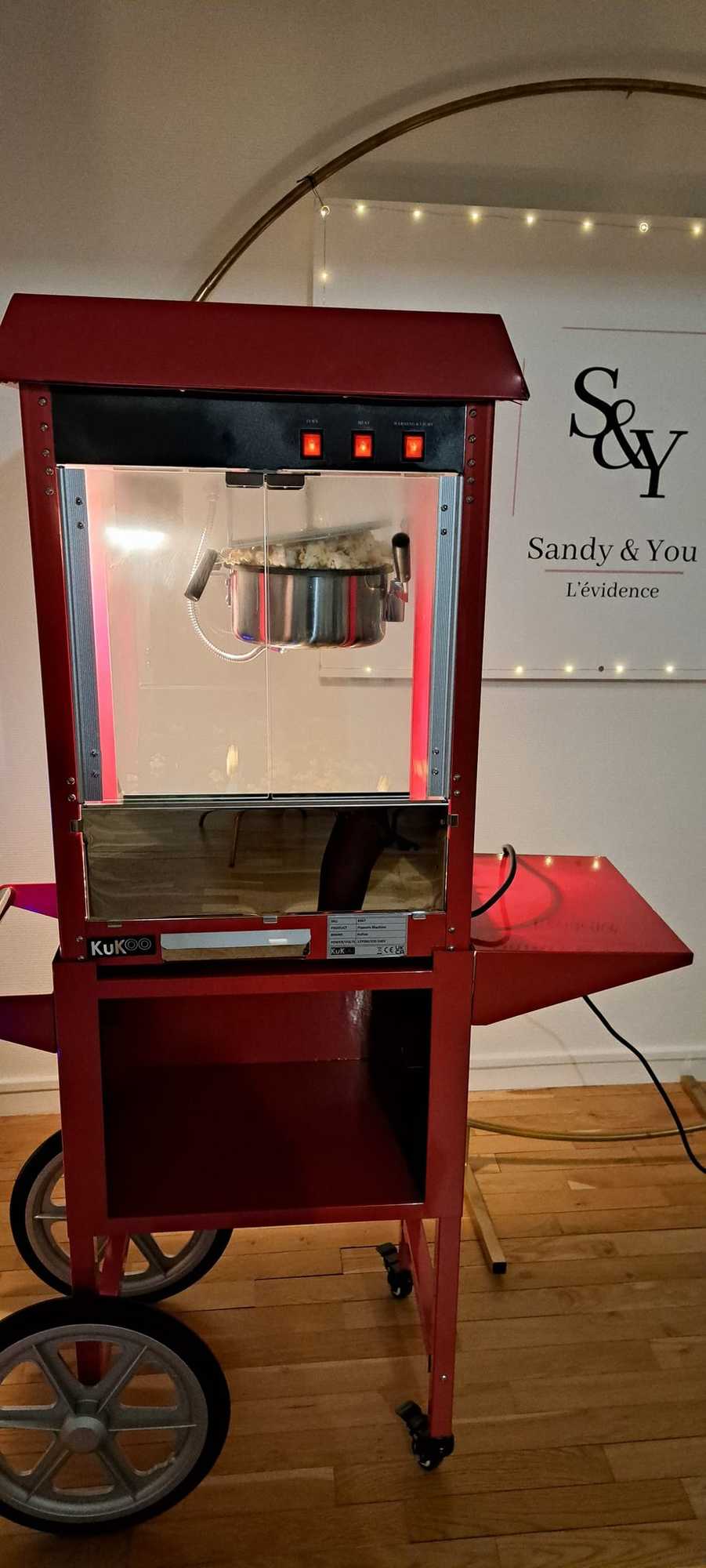 Machine Pop Corn professionnelle 